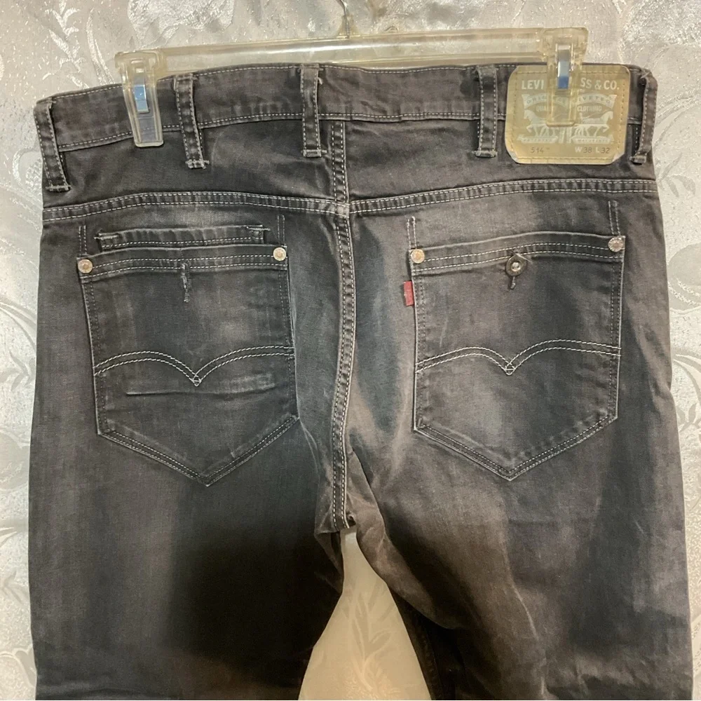 514 Levi’s Faded Black